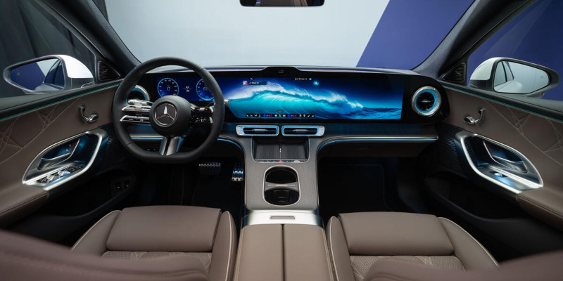 Car interior trends; Mercedes C-Class